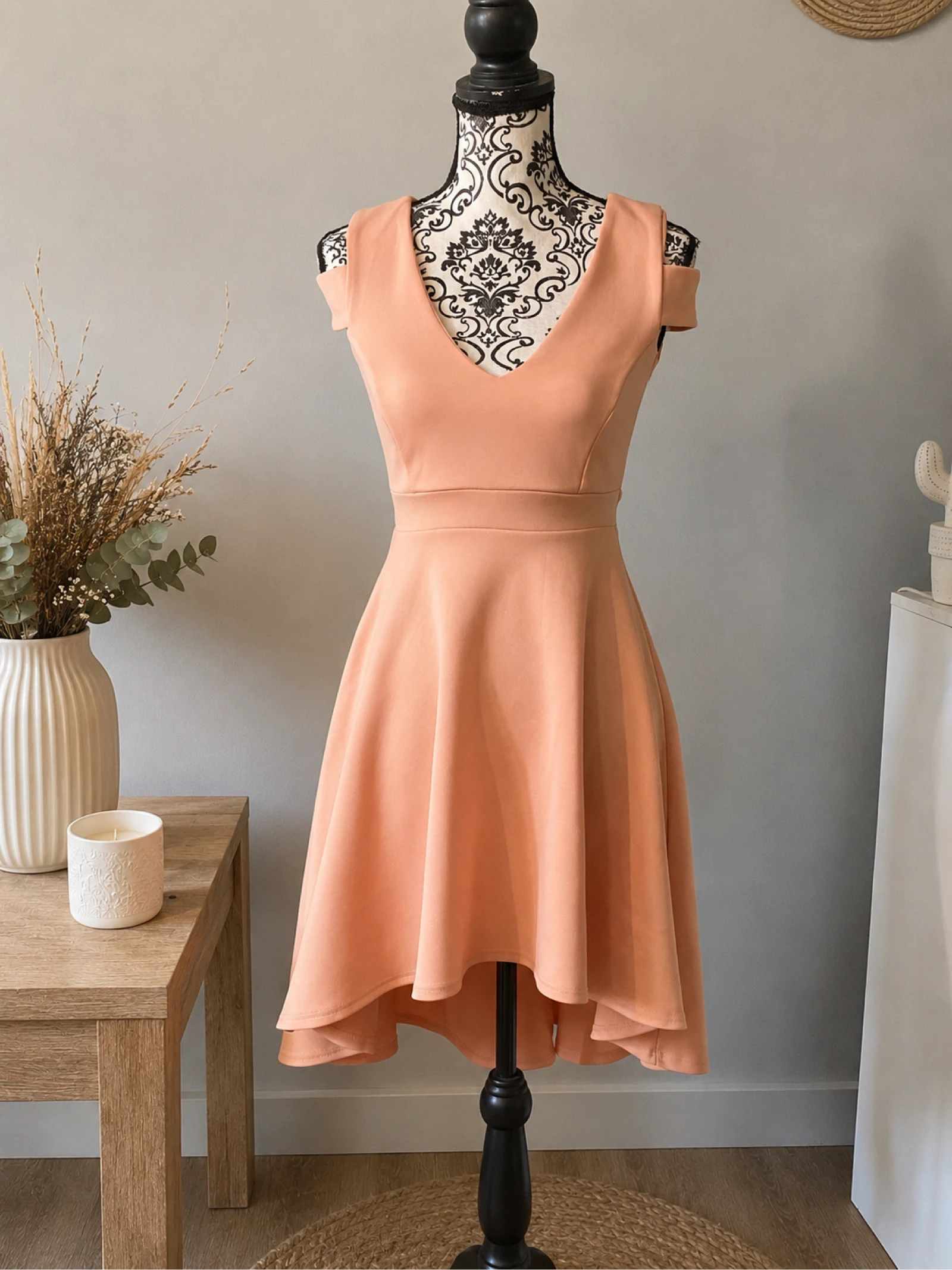 Robe corail 